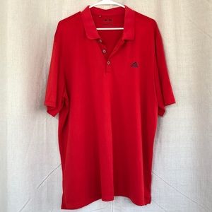 Men’s Adidas red golf polo!